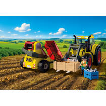PLAYMOBIL Country grote tractor met aardappelrooier 72161 productafbeelding 2
