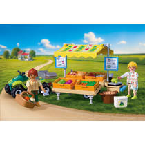 PLAYMOBIL Country marktkraam 72164 productafbeelding 4
