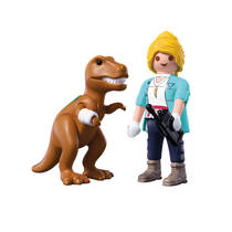 PLAYMOBIL DuoPack T-Rex met onderzoeker 72172 productafbeelding 2