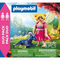 PLAYMOBIL DuoPack fee met eenhoornveulen 72174 productafbeelding 3