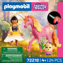 PLAYMOBIL Magic verzameleenhoorn Ochtenddauw met fee 72218 productafbeelding 4