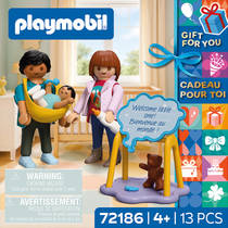 PLAYMOBIL Giftset geboorte 72186 productafbeelding 3