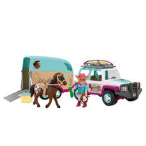 PLAYMOBIL Horses terreinwagen met paardentrailer 72129 productafbeelding 5