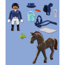 PLAYMOBIL Horses dressuurrijden 72136 productafbeelding 2