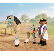 PLAYMOBIL Horses dierenartsenpraktijk 72128 productafbeelding 2