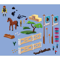 PLAYMOBIL Horses wedstrijd rijbak 72130 productafbeelding 2