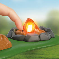 PLAYMOBIL paardrijtocht met kampvuur 72132 productafbeelding 3