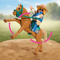 PLAYMOBIL Horses grote manege 72127 productafbeelding 8