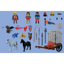 PLAYMOBIL Knights draak ontvoering 72211 productafbeelding 2
