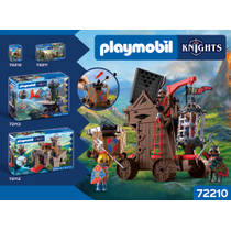 PLAYMOBIL Knights aanvalstoren drakenridder 72210 productafbeelding 6