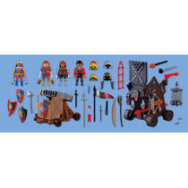 PLAYMOBIL Knights aanvalstoren drakenridder 72210 productafbeelding 2