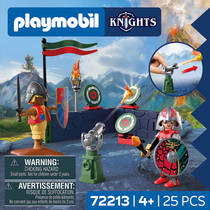 PLAYMOBIL Knights drakenridder gevechtstraining 72213 productafbeelding 4