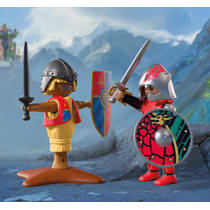 PLAYMOBIL Knights drakenridder gevechtstraining 72213 productafbeelding 2