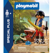 PLAYMOBIL SpecialPlus piraat vs. kaaiman 72154 productafbeelding 4