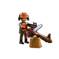 PLAYMOBIL SpecialPlus houthakker met kettingzaag 72150 productafbeelding 3