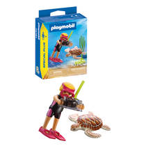 PLAYMOBIL SpecialPlus duiker met schildpad 72151