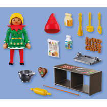 PLAYMOBIL SpecialPlus Kerstelf met koekjes 72152 productafbeelding 2