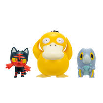 Pokémon Battle speelfigurenset Psyduck 3-delig productafbeelding 2