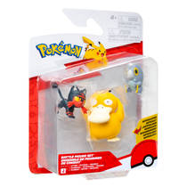 Pokémon Battle speelfigurenset Psyduck 3-delig
