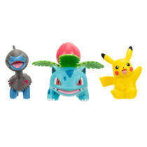 Pokémon Battle speelfigurenset Pikachu 3-delig productafbeelding 2