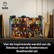 LEGO Icons boekensteun: boekhandel 11379 productafbeelding 2