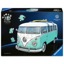 Ravensburger Iconics 3D-puzzel Volkswagen T1 chrome - 185 stukjes hoofdafbeelding product