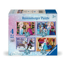 Ravensburger Disney Frozen 4-in-1 puzzelset - 12 + 16 + 20 + 24 stukjes