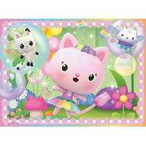 Ravensburger Gabby's Poppenhuis 4-in-1 puzzelset - 12 + 16 + 20 + 24 stukjes productafbeelding 4