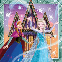 Ravensburger Disney Frozen puzzelset - 3 x 49 stukjes productafbeelding 4