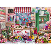 Ravensburger puzzel Blossoms Flower Shop - 1000 stukjes productafbeelding 2