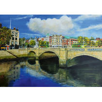 Ravensburger puzzel O' Connell Bridge Dublin - 1000 stukjes productafbeelding 2