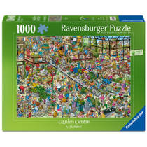 Ravensburger Comic puzzel Het tuincentrum - 1000 stukjes hoofdafbeelding product