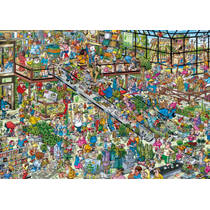 Ravensburger Comic puzzel Het tuincentrum - 1000 stukjes productafbeelding 2
