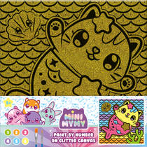 Mini Mymy Schilderen op Nummer glitter productafbeelding 2