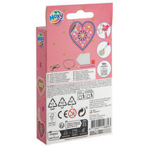 Diamond Painting sleutelhanger hart productafbeelding 4
