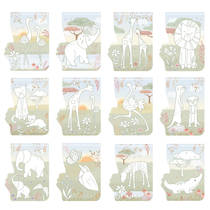 Little Dutch Safari Friends kleurboek flamingo productafbeelding 2