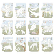 Little Dutch Safari Friends kleurboek leeuw productafbeelding 4