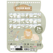 Little Dutch Safari Friends kleurboek leeuw productafbeelding 3
