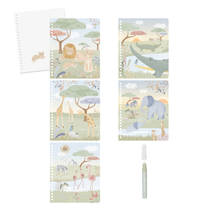 Little Dutch Safari Friends kleuren met water Rosa productafbeelding 2