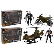 Combat Force helikopter en motor speelset