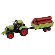 Junior Farming tractor met aanhanger speelset productafbeelding 4