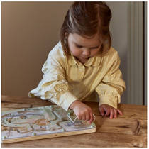 Little Dutch Safari Friends magnetisch doolhof productafbeelding 3