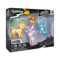 Pokémon Select Evolution Multipack Eevee Leafeon Glaceon Sylveon hoofdafbeelding product