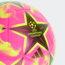 Adidas UEFA Champions League voetbal - maat 5 - roze/geel productafbeelding 3