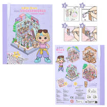 Lolli Riot mini Sticker World productafbeelding 2