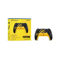 PS5 DualSense draadloze controller Marvel Wolverine Battle Yellow Limited Edition productafbeelding 2