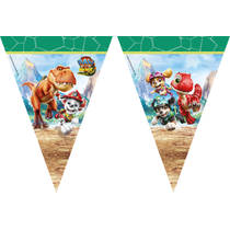 PAW Patrol Dino Movie papieren vlaggenlijn