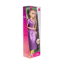 Disney Princess pop Rapunzel met haarborstel - 80 cm productafbeelding 2
