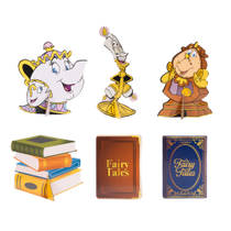 Disney Princess pop Belle met haarborstel - 80 cm productafbeelding 10