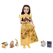 Disney Princess pop Belle met haarborstel - 80 cm productafbeelding 7